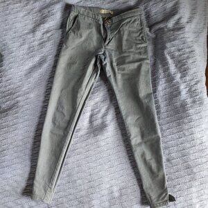 Pull and Bear skinny pants with thin stripes